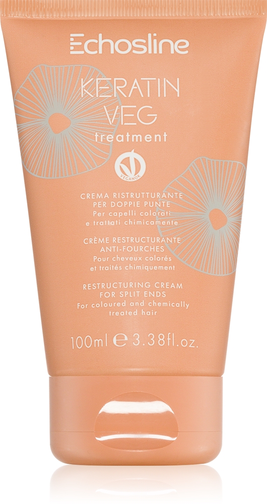 

Крем с кератином и овощами для лечения секущихся кончиков Echosline, 100 мл