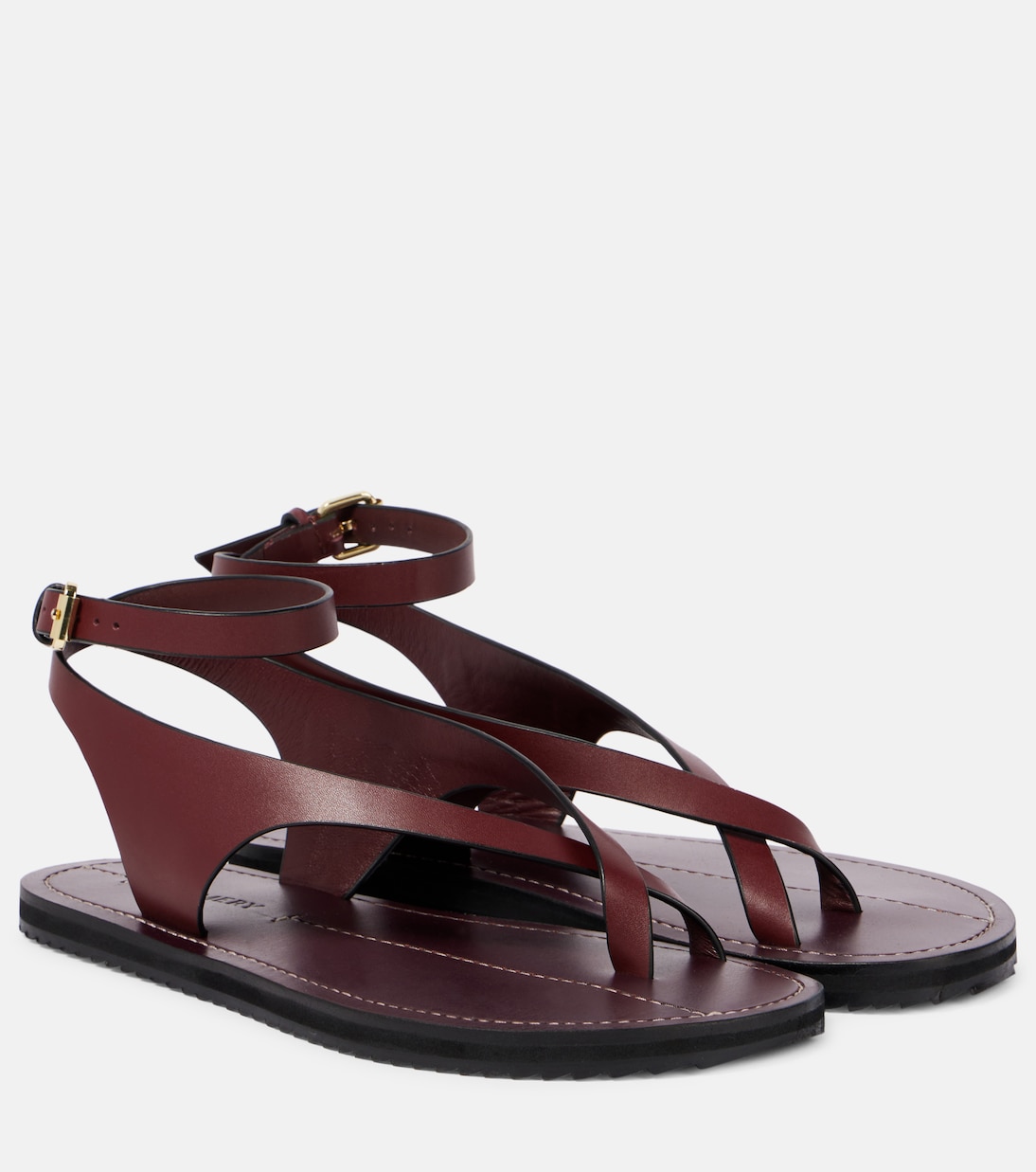 Кожаные сандалии Millar A.Emery, Merlot
