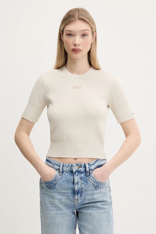 

Свитер Tommy Jeans, бежевый