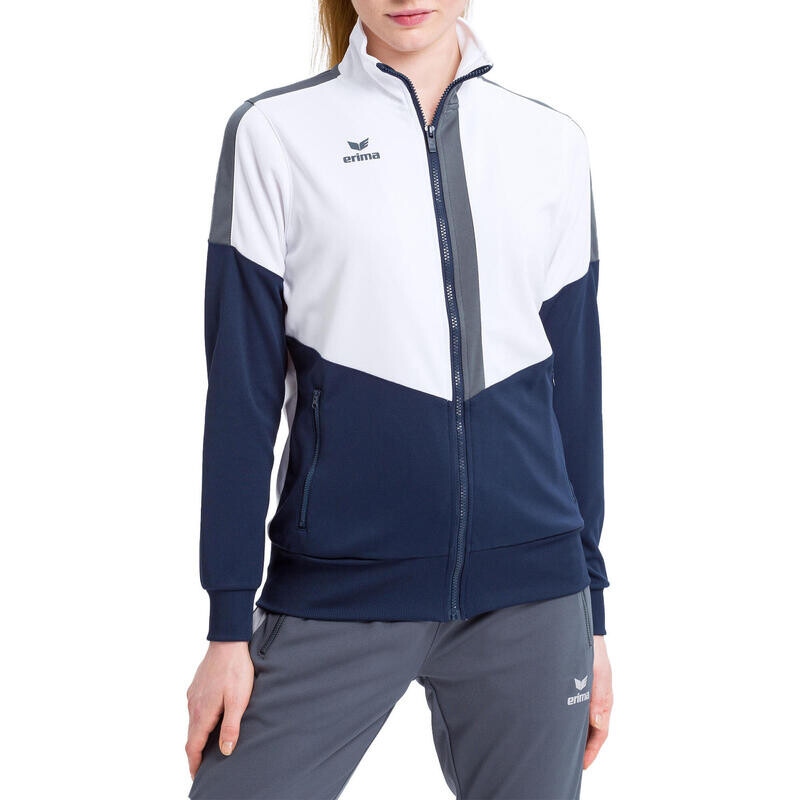 

Спортивная куртка Erima, цвет weiss/navyblau/navyblau