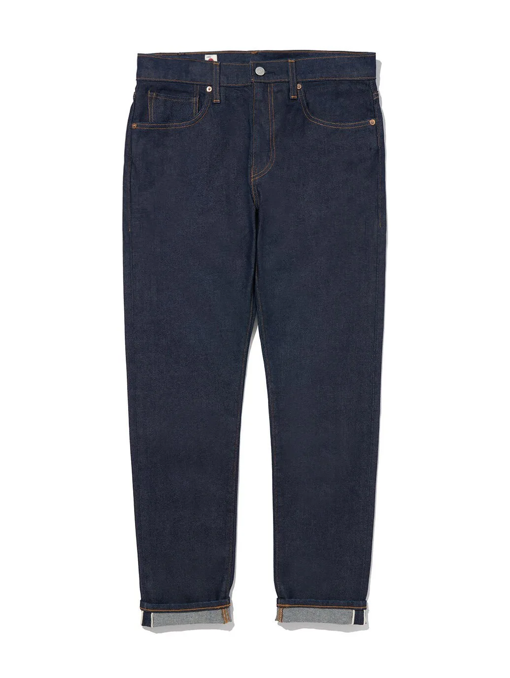 Джинсы BLUETAB 512 Slim Tapered, темно-синие, произведено в Японии Levi's, Dark Indigo - Flat Finish — фото 4