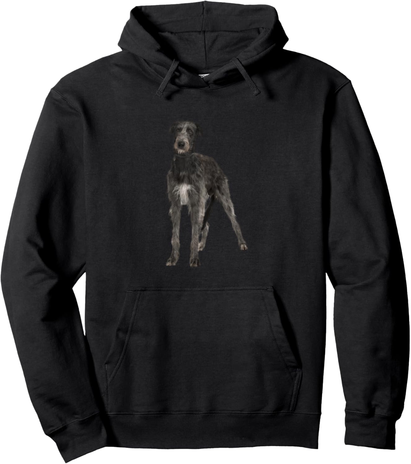

Худи с изображением ирландского волкодава, черная Irish Wolfhound, Черный, Худи с изображением ирландского волкодава, черная Irish Wolfhound