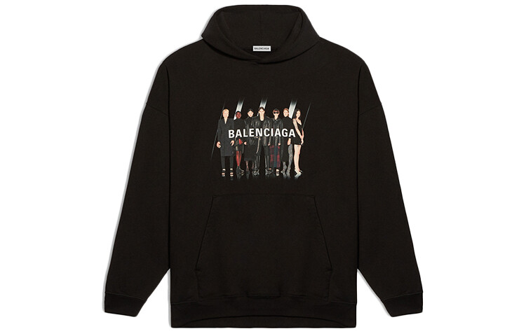 

Balenciaga Женская Толстовка, цвет Black