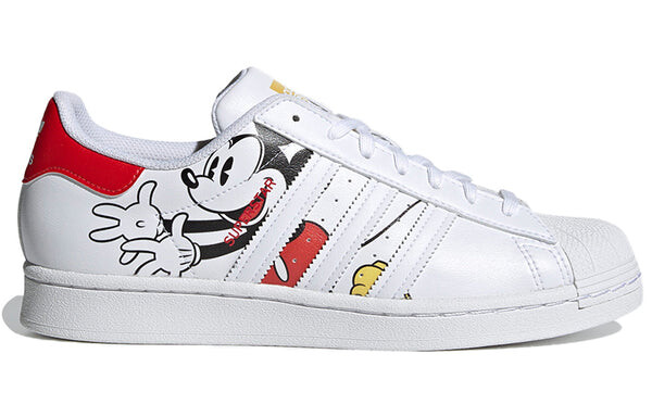 Кроссовки disney x superstar Adidas, белый — фото 2