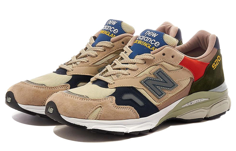 Беговые кроссовки New Balance 920 Made in England 'Sand Dark Green', желто-коричневый — фото 3