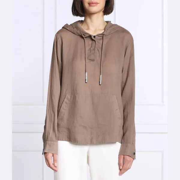 

Блузка стандартного кроя Marc Cain, коричневый