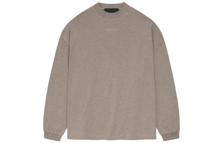 

Футболка с длинным рукавом Fear Of God Essentials, цвет Core Heather
