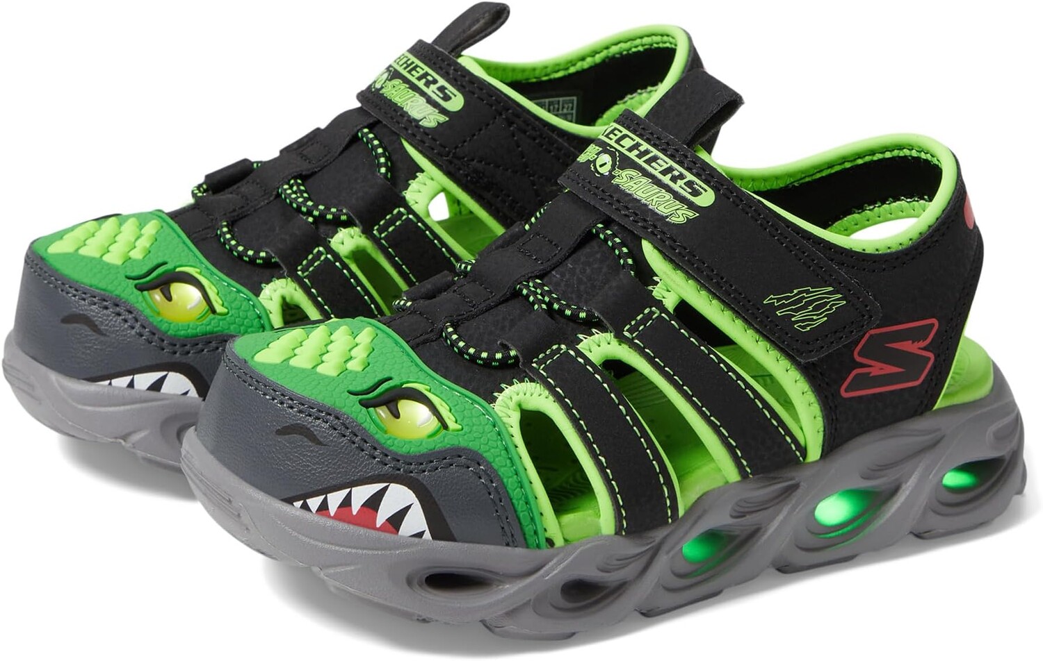 

Сандалии Skechers Thermo-Splash - Hydro-Flare 400613L, цвет Black/Lime
