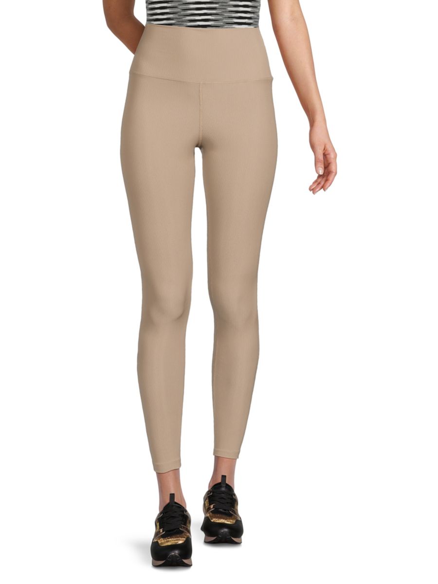 

Леггинсы Ayla в рубчик Beach Riot, серо-коричневый