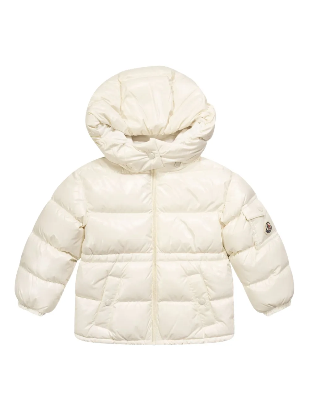 

Стеганая куртка Maire с капюшоном Moncler Enfant, нейтральный