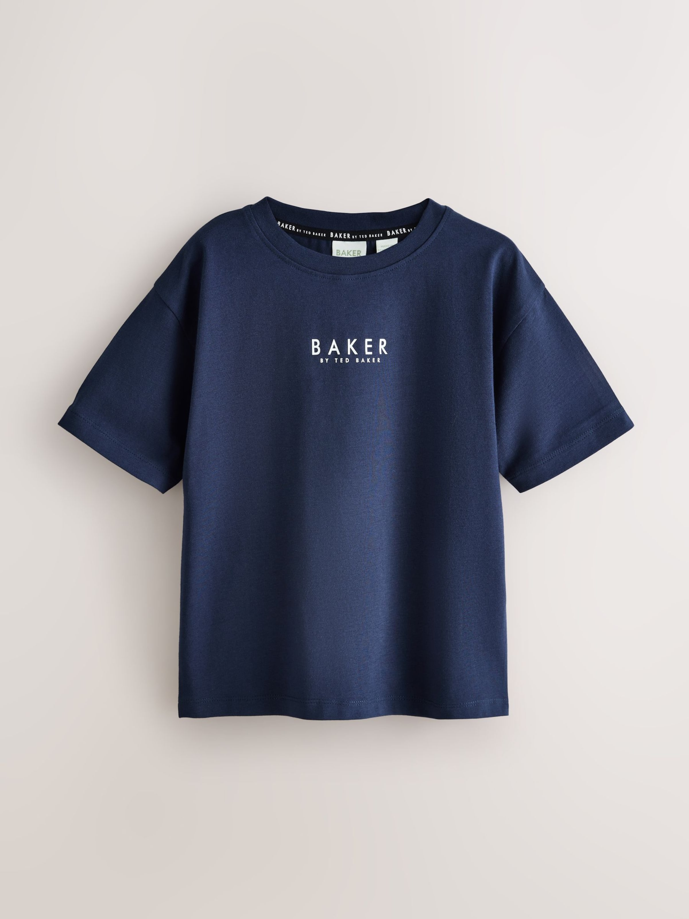 Baker by Ted Baker Футболка в цветах Marine Blue, Sky Blue, Lavender — фото 4