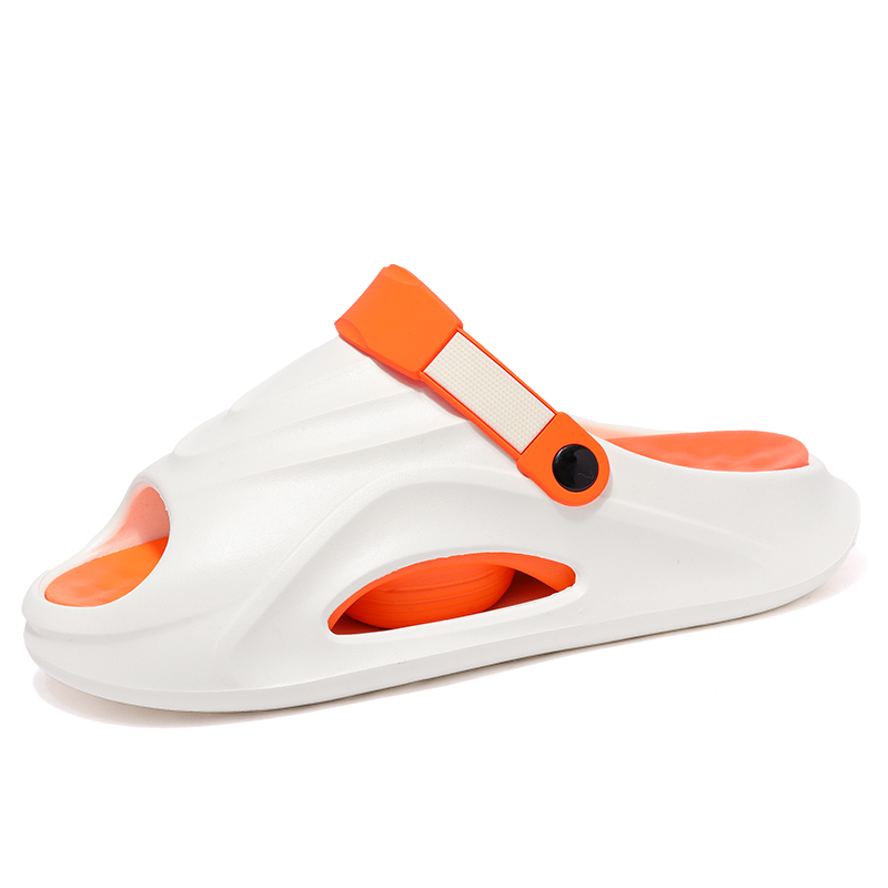 

LEXON Пляжные сандалии мужские бело-оранжевые, цвет White Orange