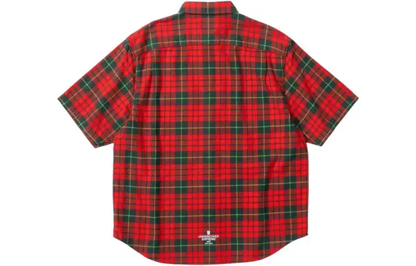 Рубашка ss23 week6 arabic logo flannel shirt 'red' Supreme, красный — фото 2