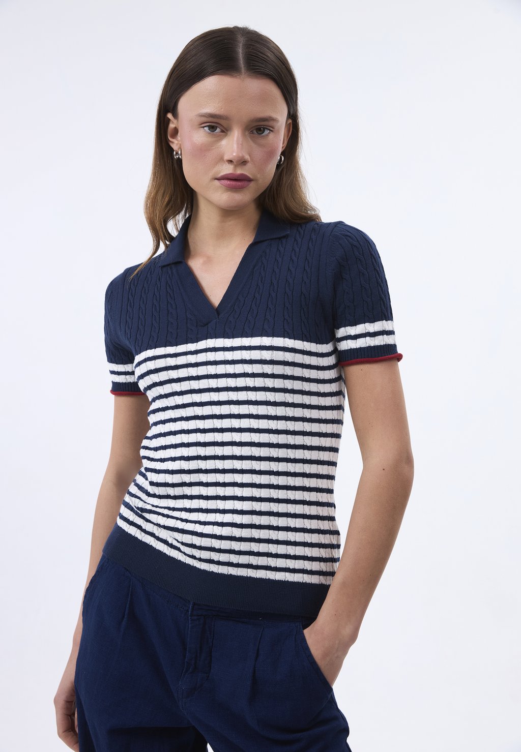 

Рубашка поло SHORT SLEEVE Felix Hardy, темно-синий