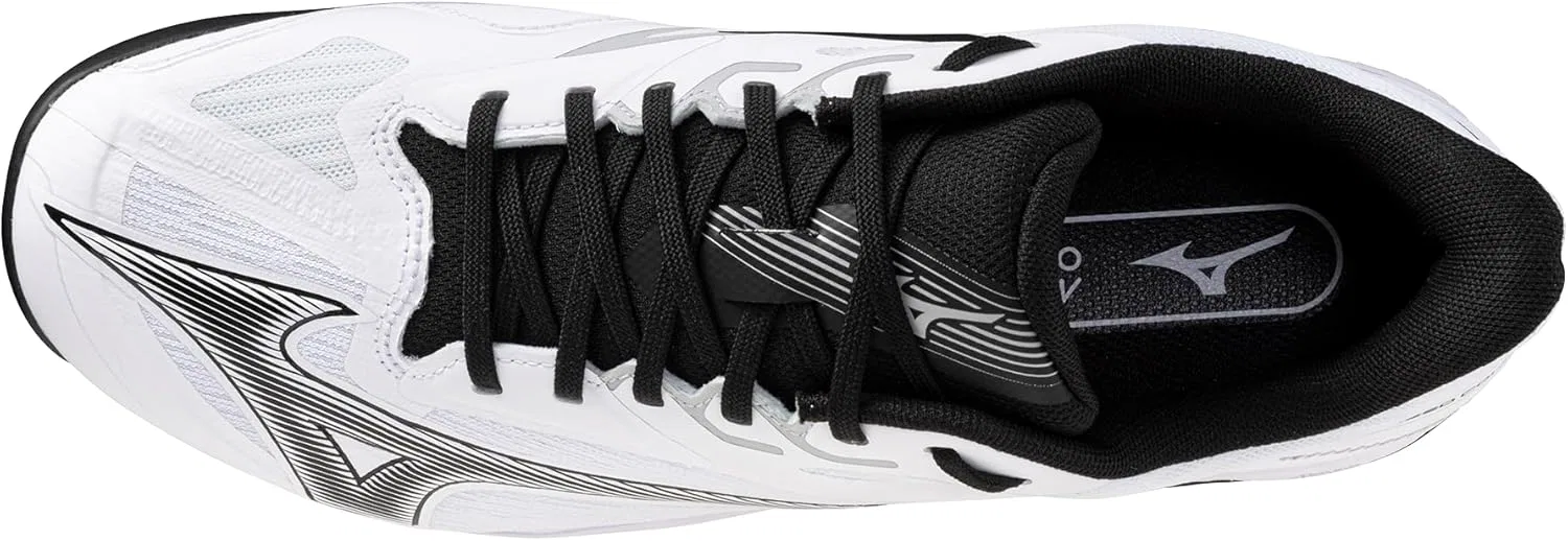 Кроссовки для тенниса Mizuno Wave Exceed Court, белый/черный — фото 4