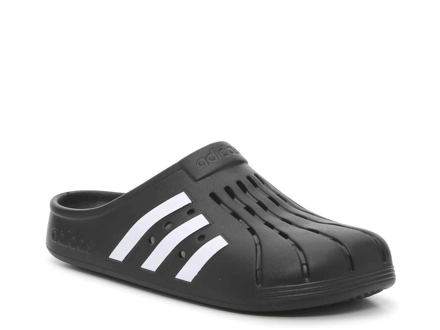 

Сабо Adidas Adilette мужские женские, черный-белый
