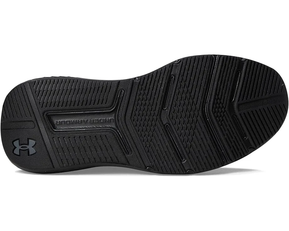 Кроссовки Under Armour Charged Commit 4 Training Shoes, Black/Ultimate Black/Castlerock — фото 3