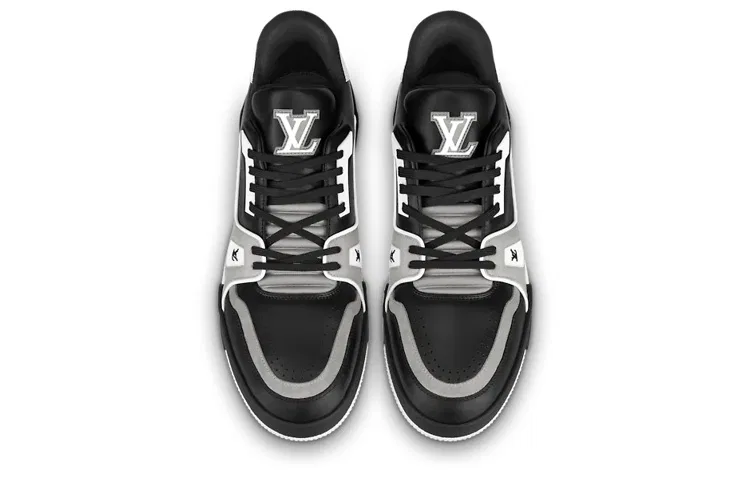 Кроссовки LV Trainer черные Louis Vuitton — фото 4