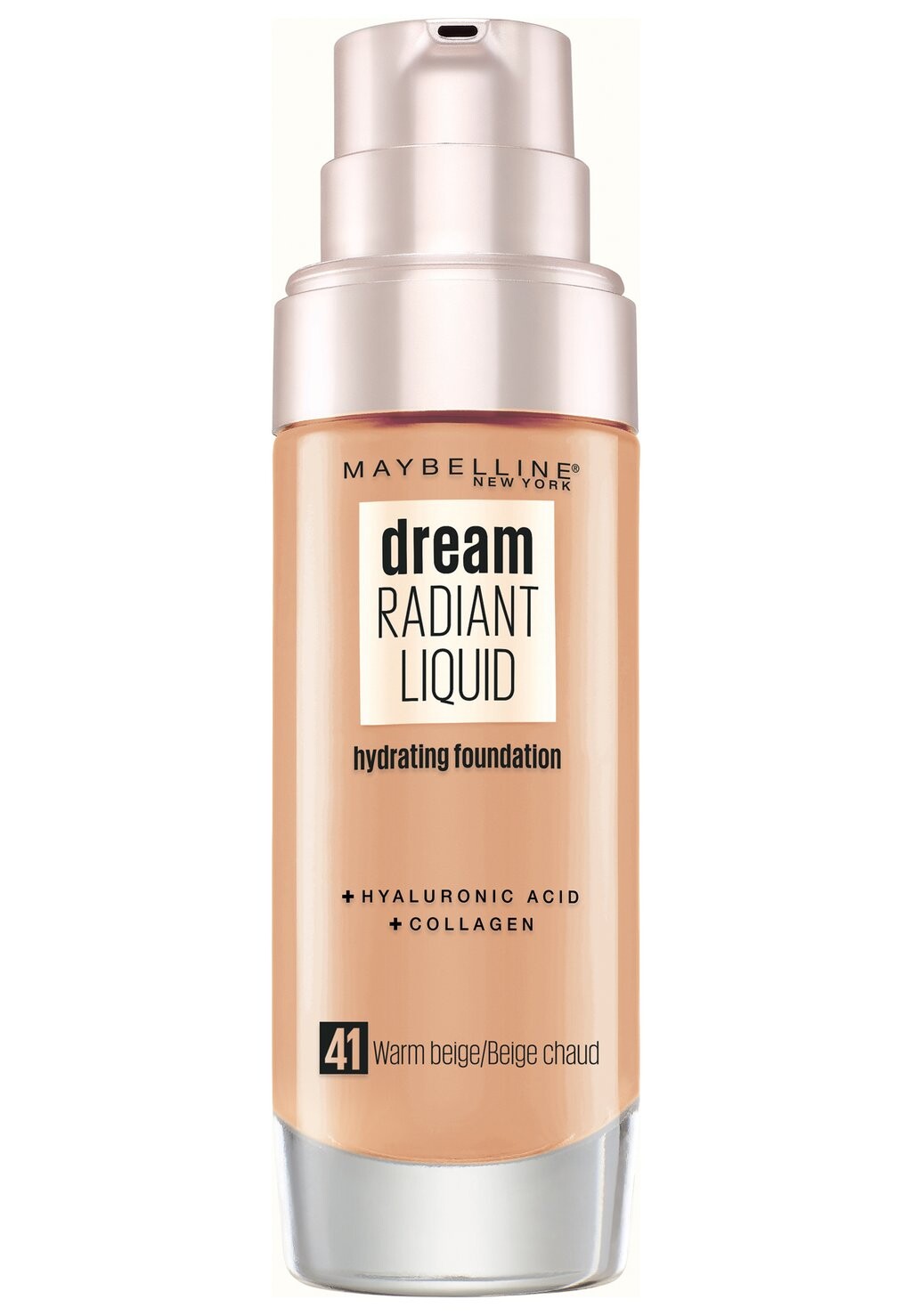 

Тональный крем Dream Radiant Liquid Make-Up Maybelline New York, цвет 41 warm beige