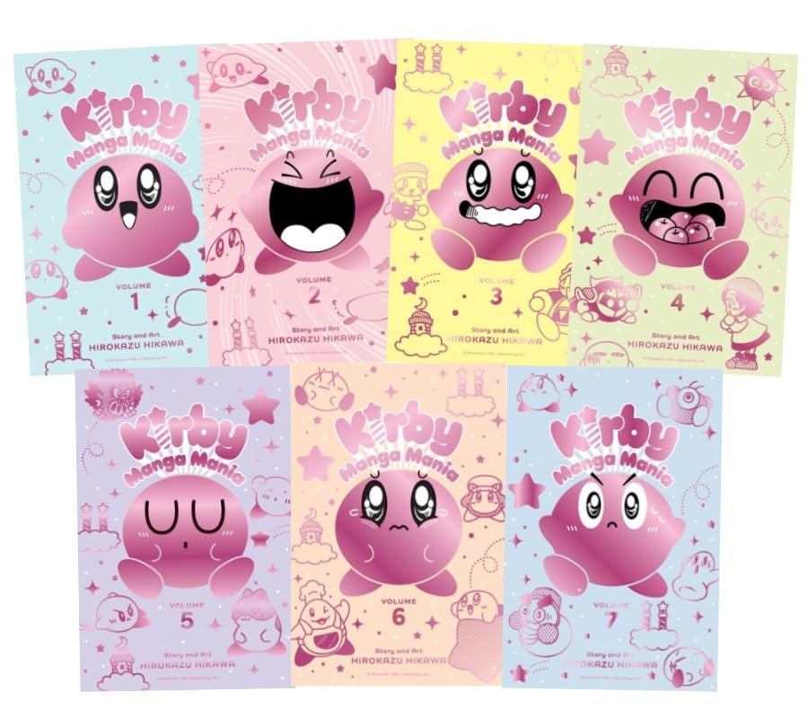 

Kirby Manga Mania Series 7 Books Set (Vol.1-Vol.7) (VIZ Media LLC)