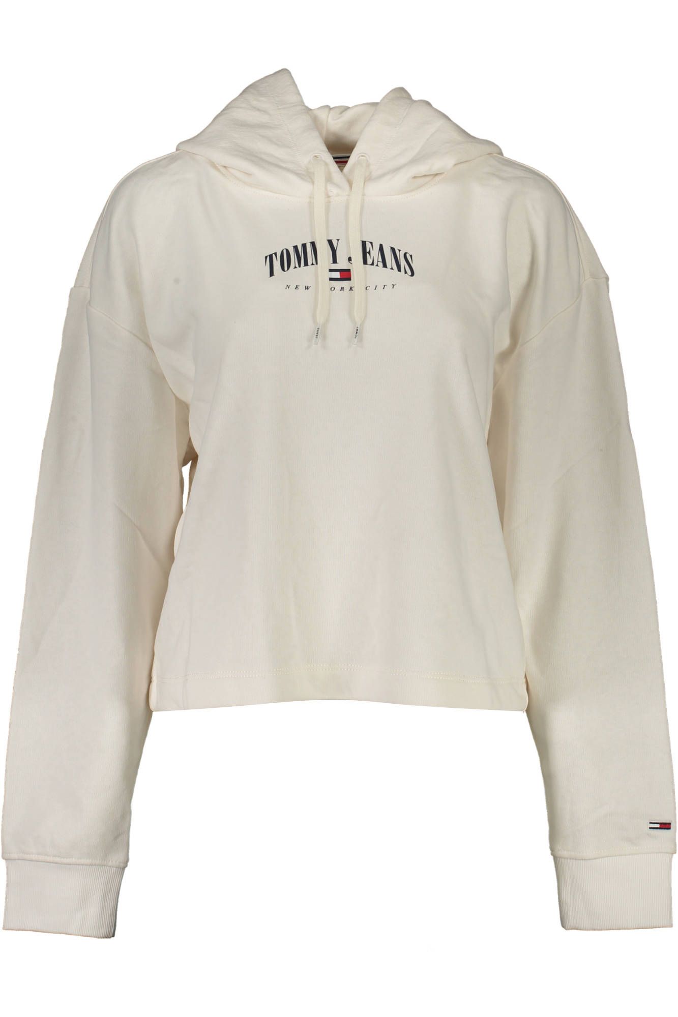 

Белый хлопковый женский свитер Tommy Hilfiger