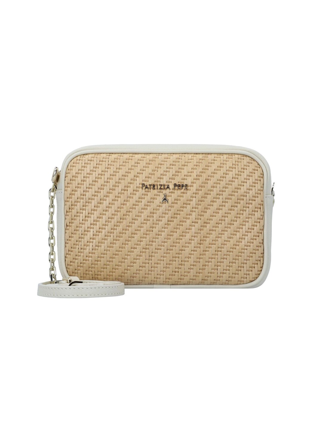 

Сумка через плечо 20 см PATRIZIA PEPE, цвет Natural White