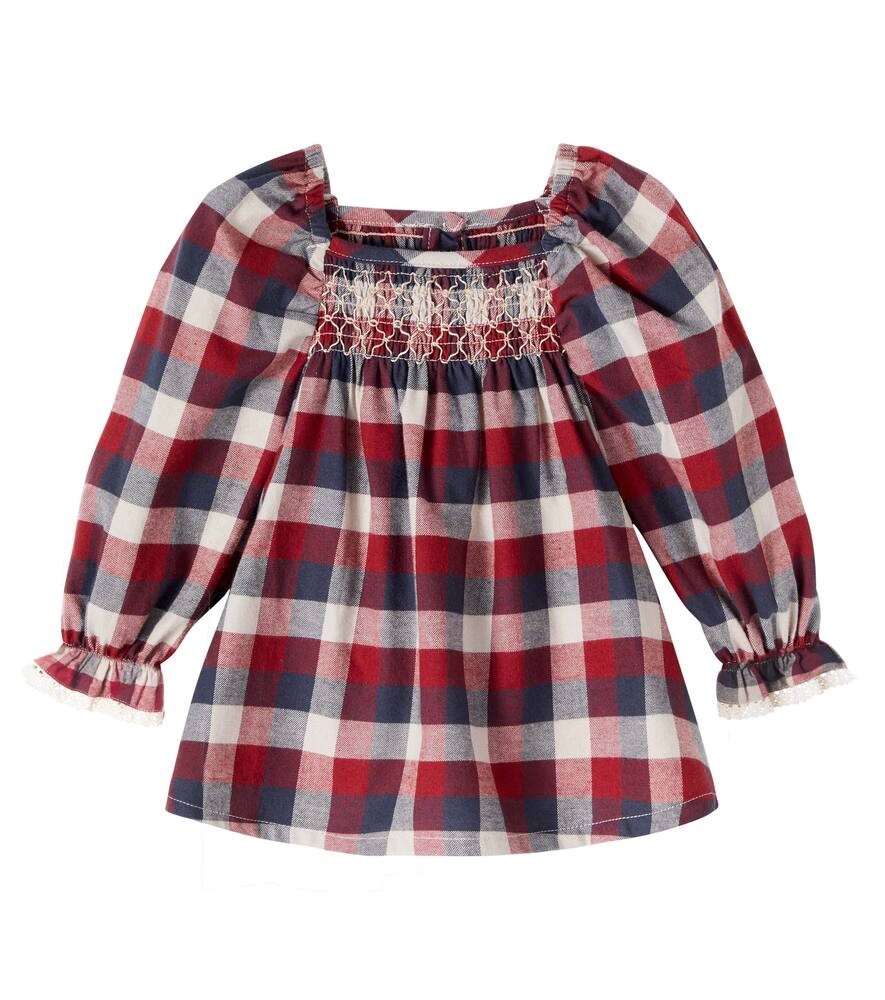 

Платье Baby Bella из клетчатого хлопка Wheat, Red Blue Check