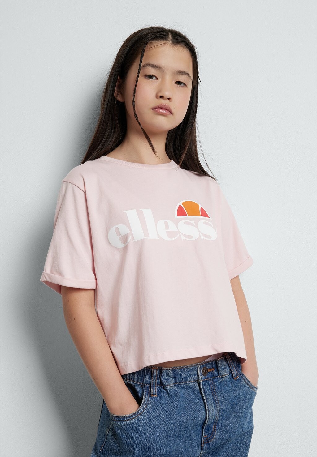 

Футболка с принтом Nicky Ellesse, цвет light pink