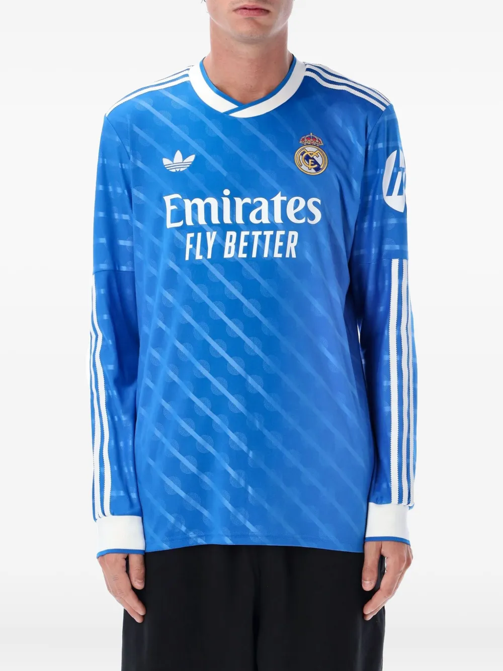 

Футболка с длинными рукавами Реал Мадрид 25/26 adidas, синий