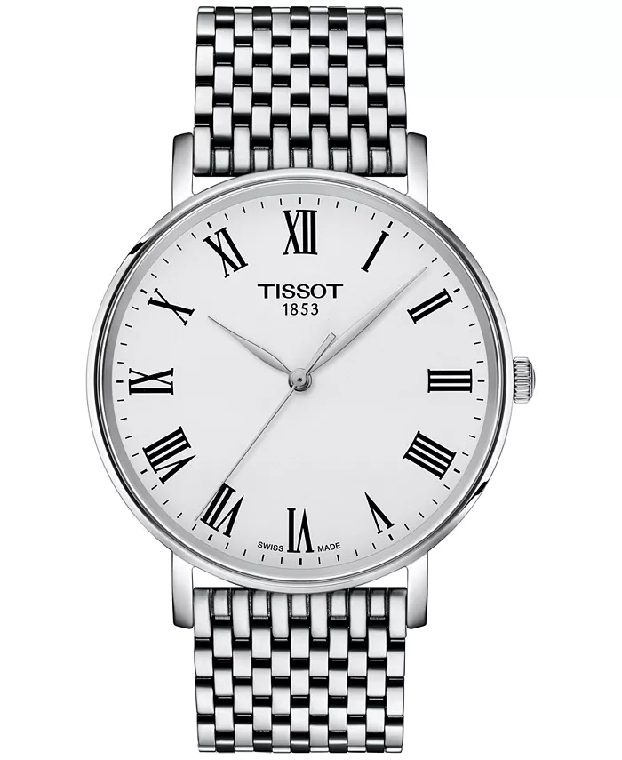

Мужские наручные часы Swiss Everytime на стальном браслете, 40 мм Tissot