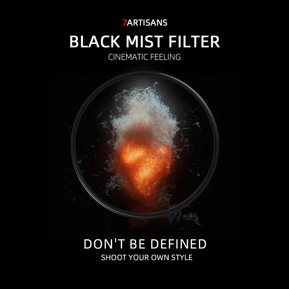 

Фильтр 7Artisans 82mm 1/4 Black Mist Filter BM-82MM 1/4