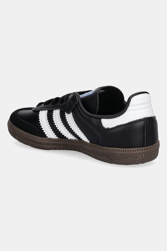 Кожаные кроссовки Samba OG Adidas Originals, черный — фото 3