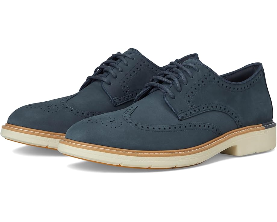 

Оксфорды Cole Haan Go-To Wing Oxfords, цвет Big Dipper Nubuck/Ivory