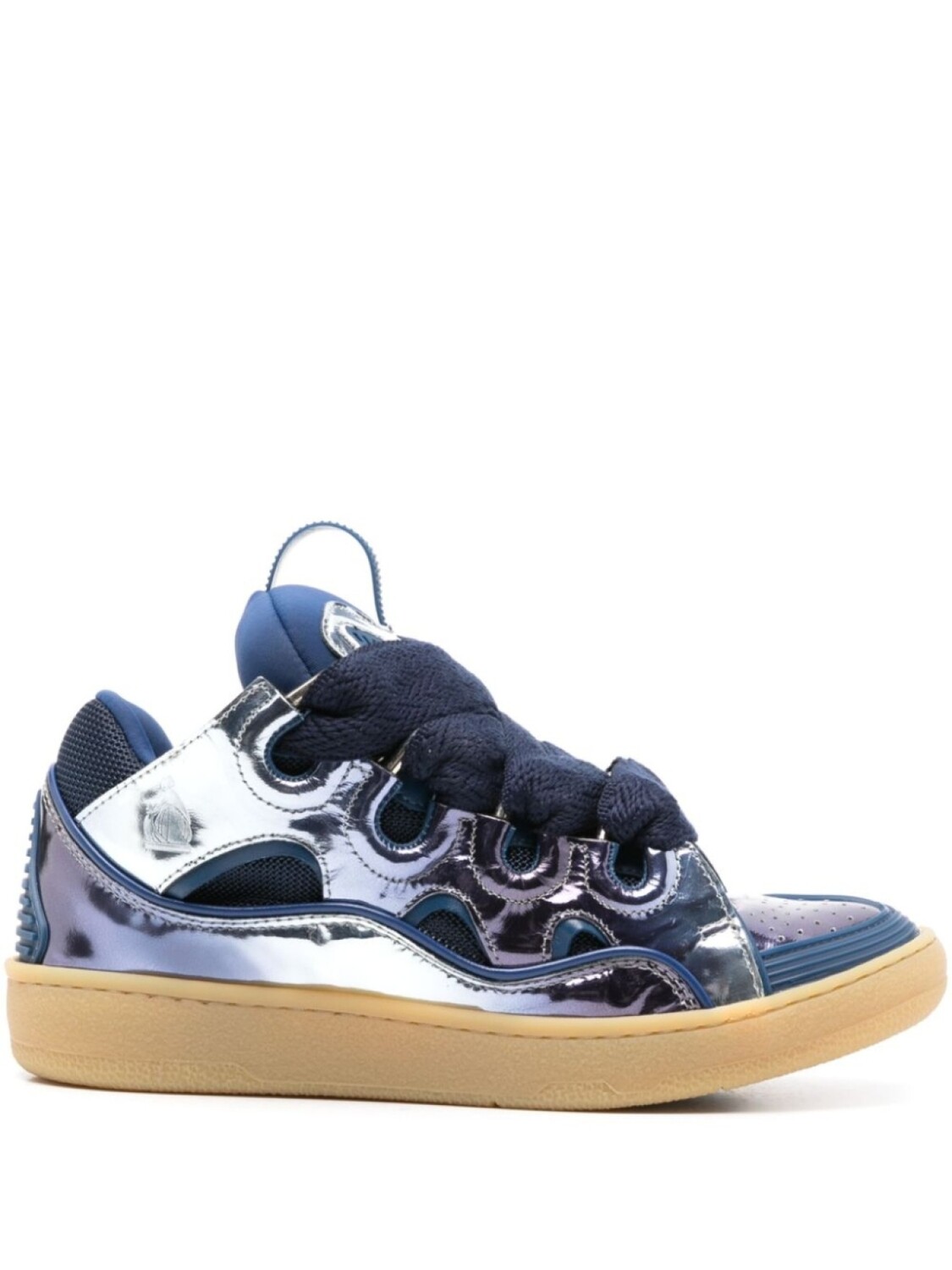 Lanvin массивные кроссовки Curb, синий