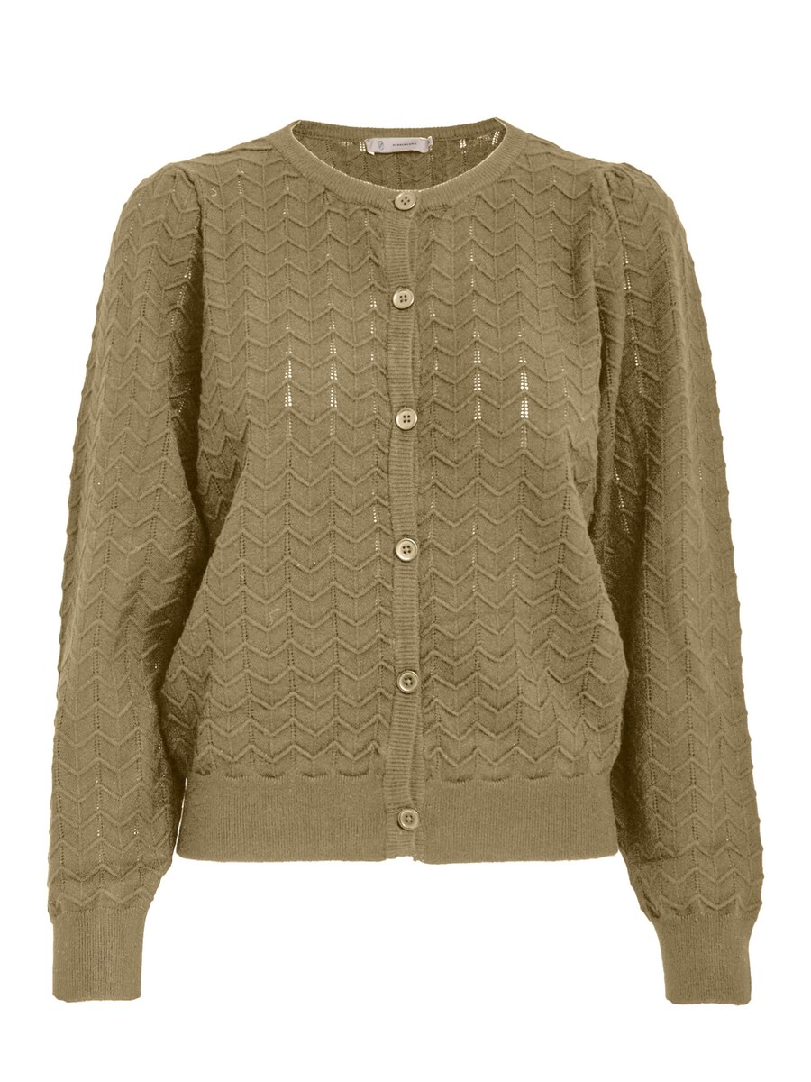 

Вязаный кардиган Peppercorn Rosy, зеленый