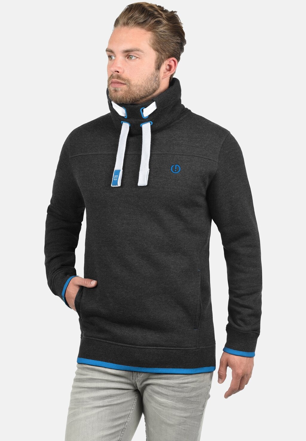 

Толстовка Sdbenjamin Tube Solid, цвет dark gray
