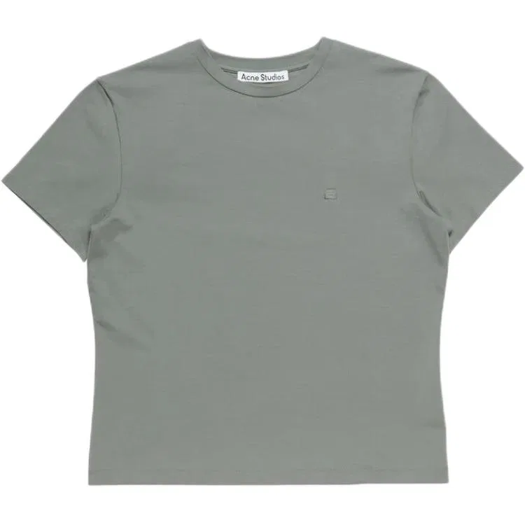 Футболка с коротким рукавом Acne Studios, Lime Gray