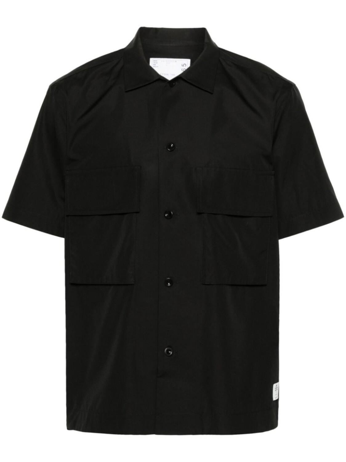

Рубашка Thomas Mason sacai, черный