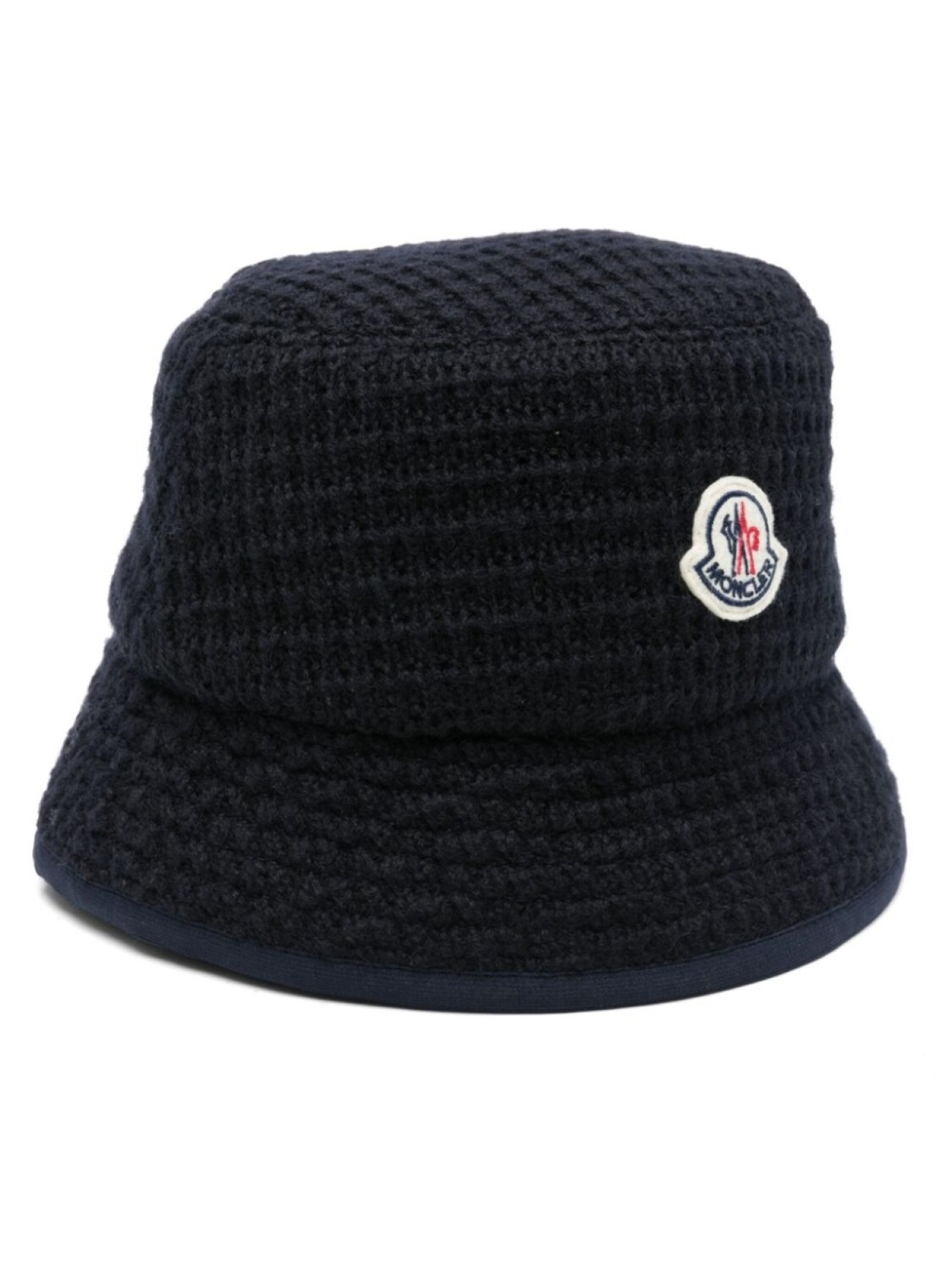 

Панама с нашивкой-логотипом Moncler, синий