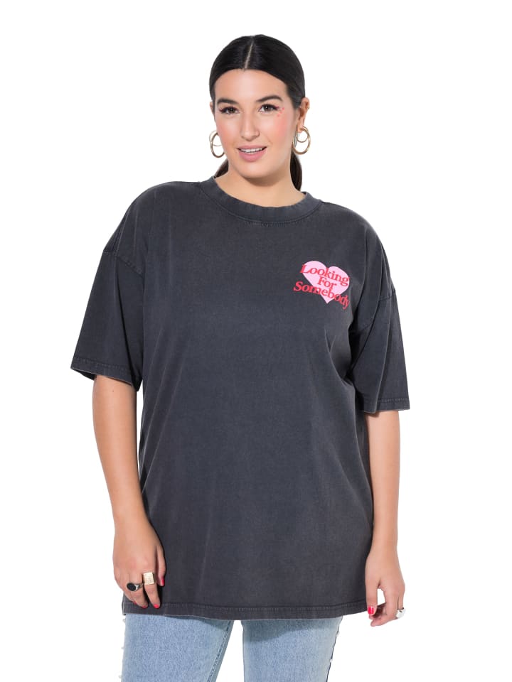 

Studio Untold Футболка антрацитового цвета, Черный, Studio Untold Футболка антрацитового цвета