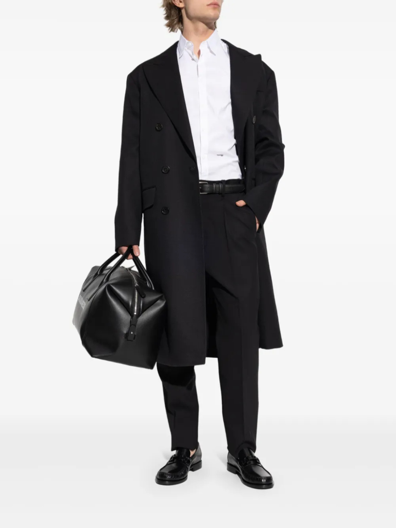 

DSQUARED2 шерстяные брюки, черный