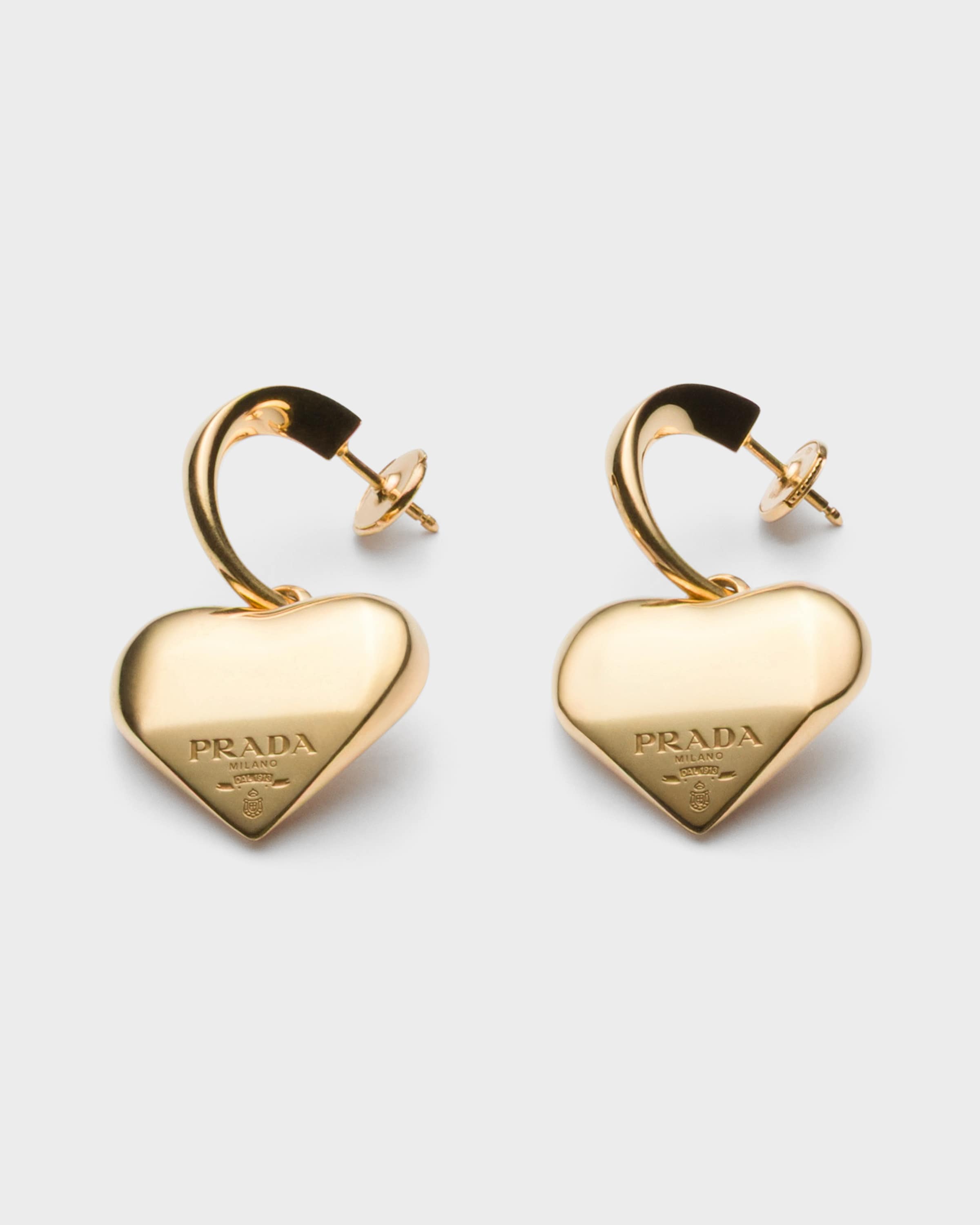 

Prada Серьги Eternal Gold средней длины из желтого золота