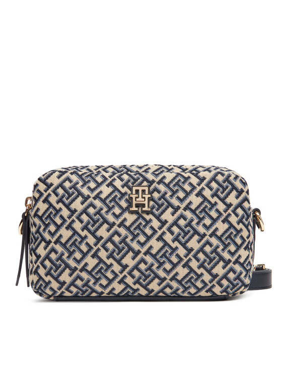 

Сумочка Th Jacquard Camera Bag AW0AW17443 Tommy Hilfiger, синий