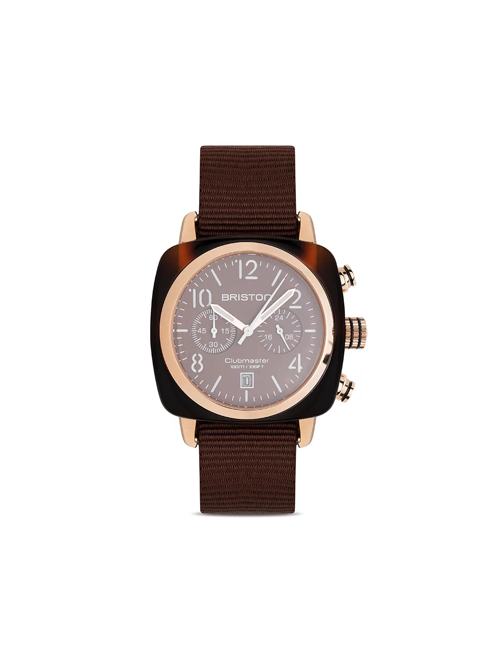 

Наручные часы Clubmaster Classic 40 мм Briston, коричневый