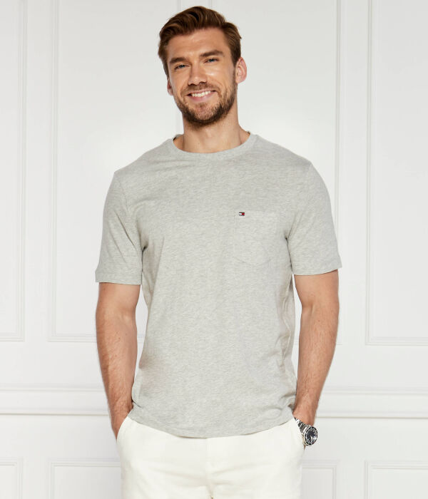 Футболка с карманом Regular fit Tommy Hilfiger, серый — фото 3