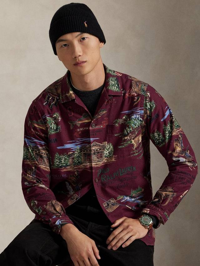 

Футболка Polo Cotton Regular Fit с принтом Ralph Lauren, 6860 Outdoorsman Con