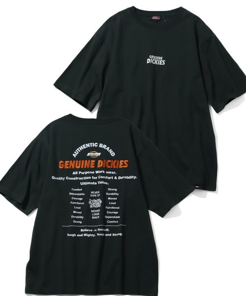 

Футболка с вышивкой и принтом, свободного кроя Dickies, зеленый