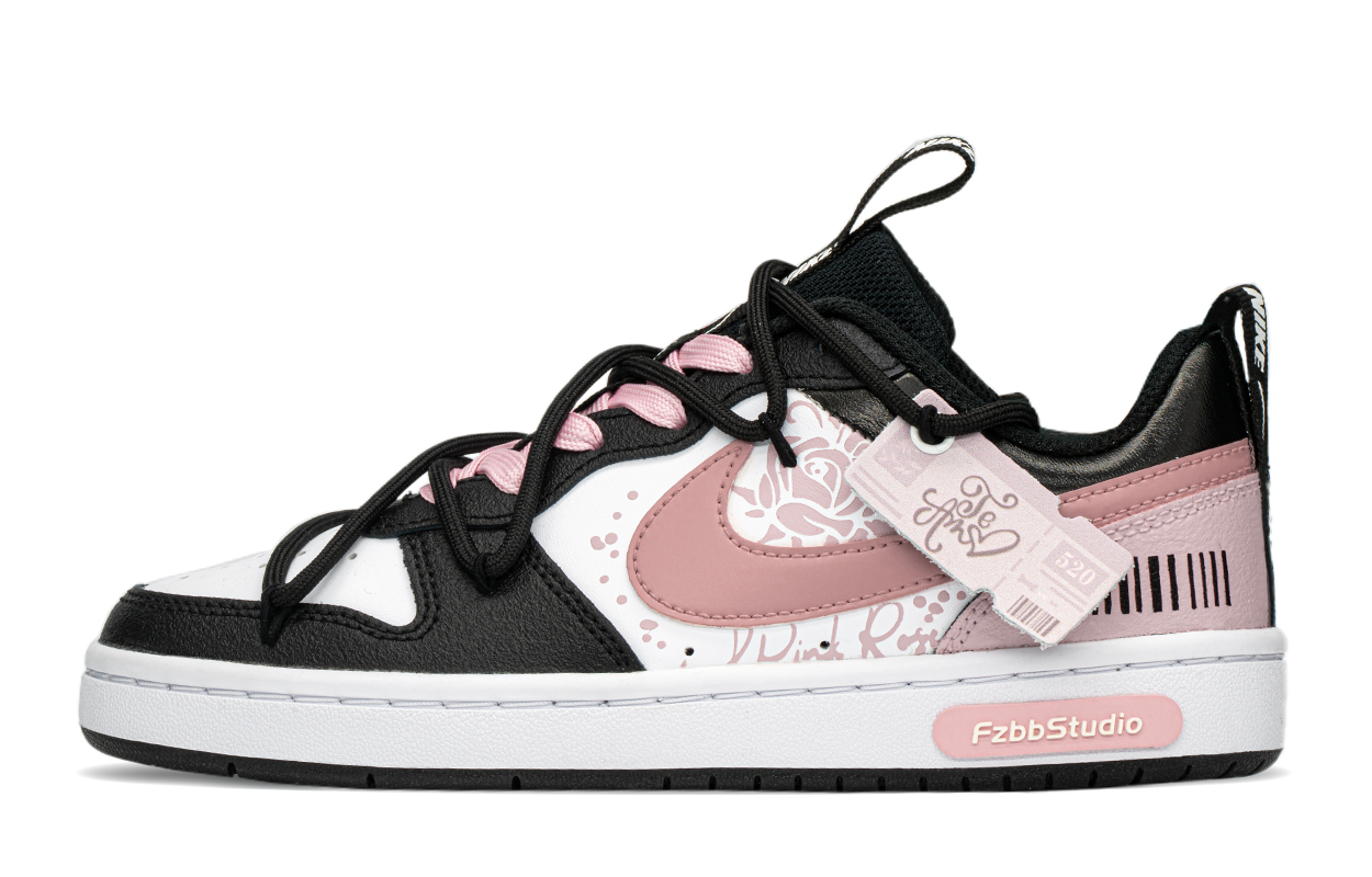 

Кроссовки для скейтбординга Court Borough 2 для детей младшего школьного возраста Nike, белый