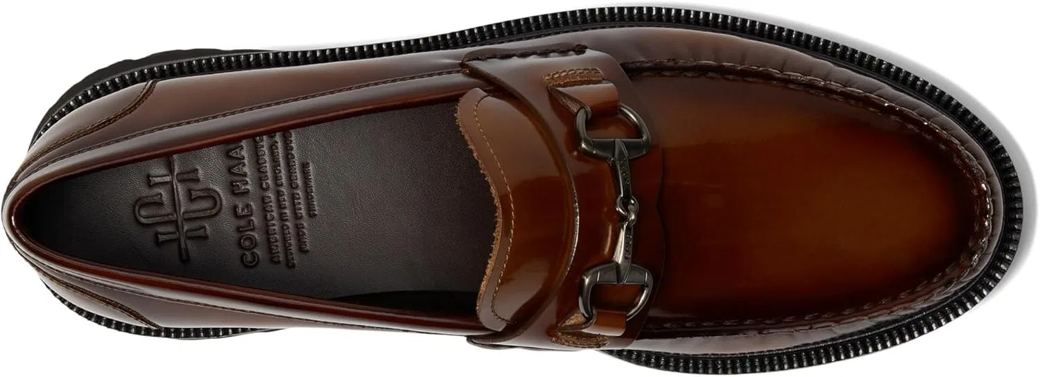 Мужские туфли Cole Haan - American Classics BitSlipper, Dark Chocolate — фото 2