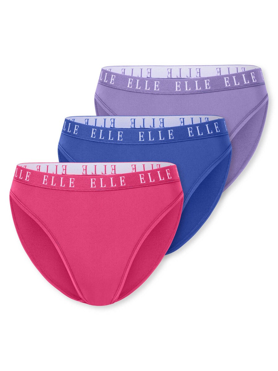 

Трусики ELLE High Leg - ELLE LOGO, разноцветный